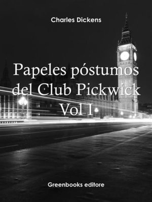cover image of Papeles póstumos del Club Pickwick Vol I
